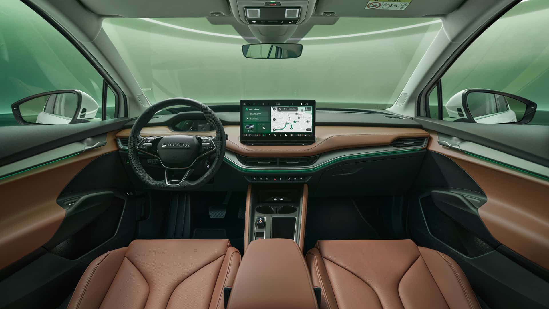 П'яте зображення оновлених Skoda Enyaq та Enyaq Coupe