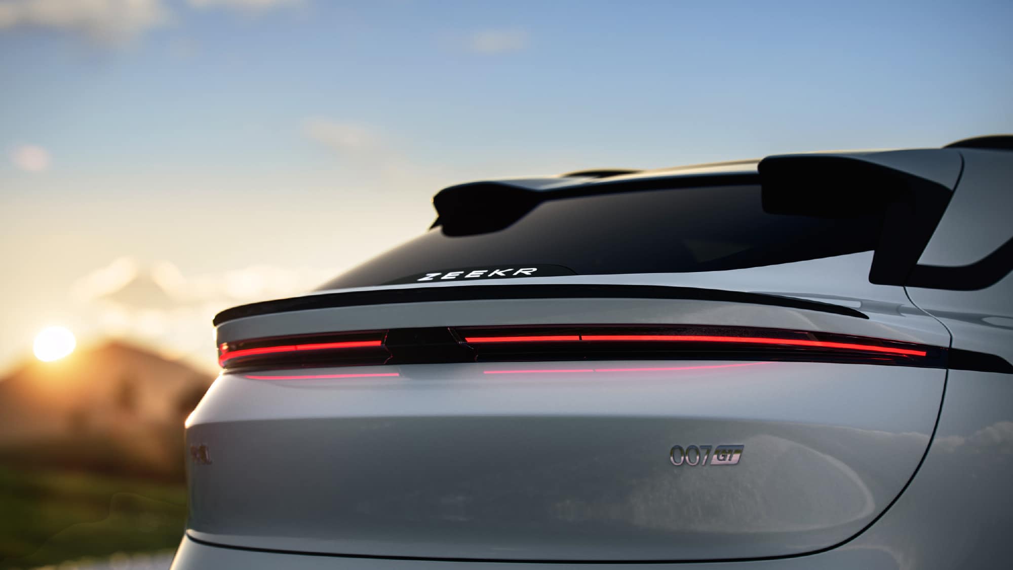 Side view of the Zeekr 7 GT