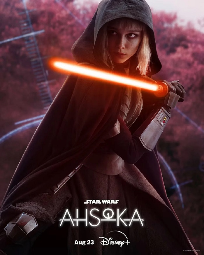 Vieux amis et nouveaux ennemis : Disney a publié des affiches mettant en scène les principaux personnages de la série Ahsoka.-6
