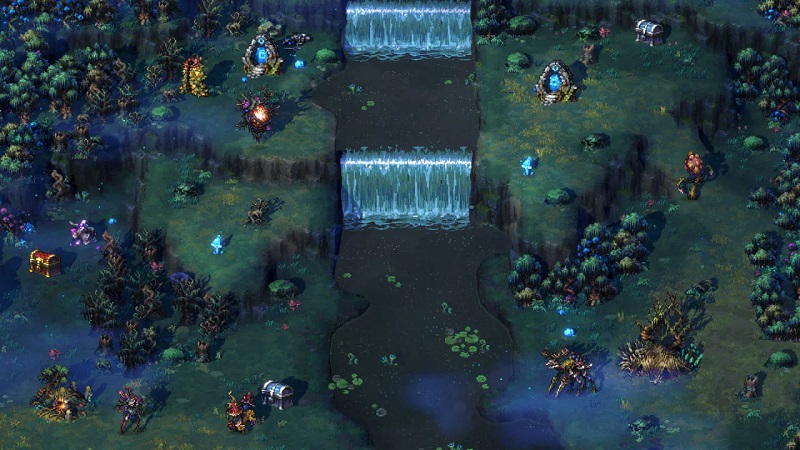 Les arbres intelligents, les unités du jeu