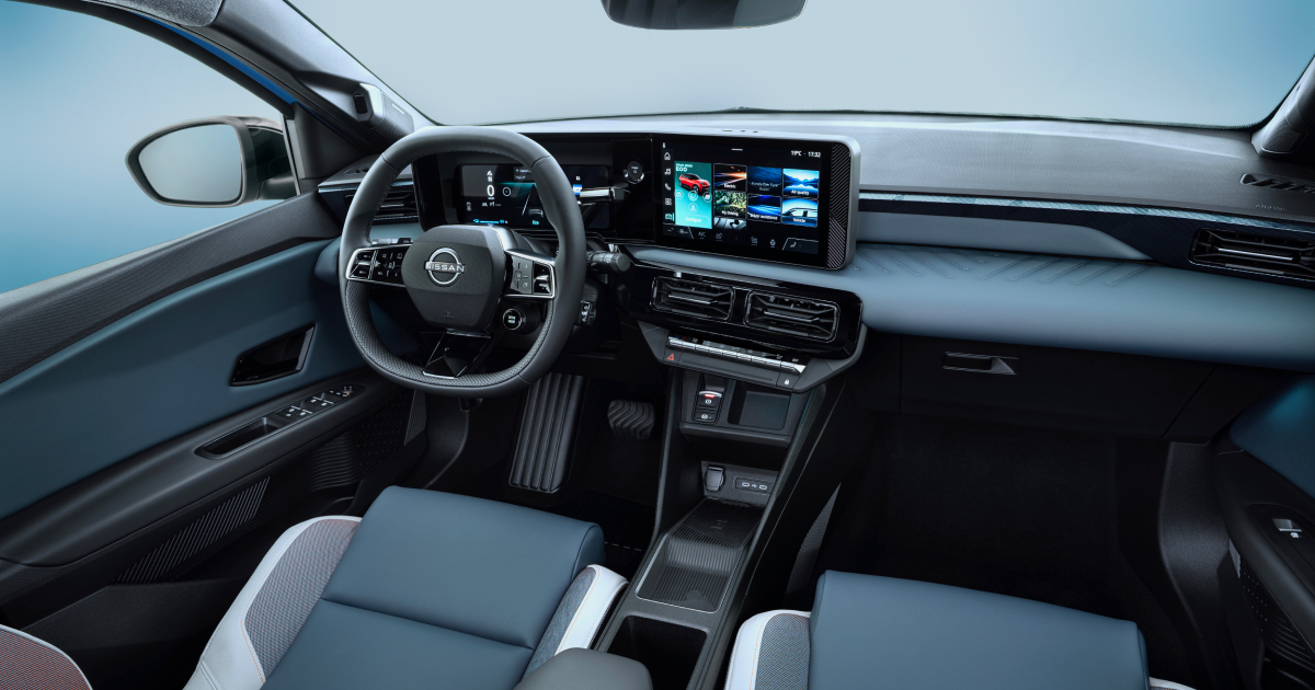 Интерьер нового Nissan Micra