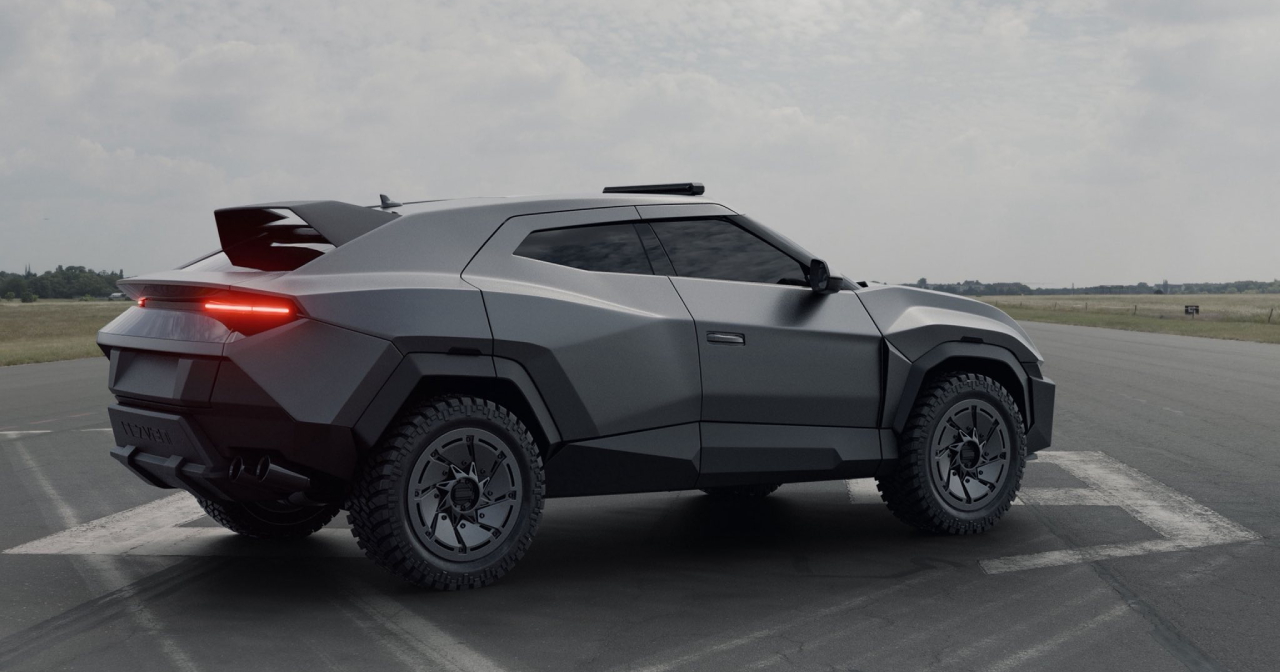 An armoured version of the Rezvani Knight