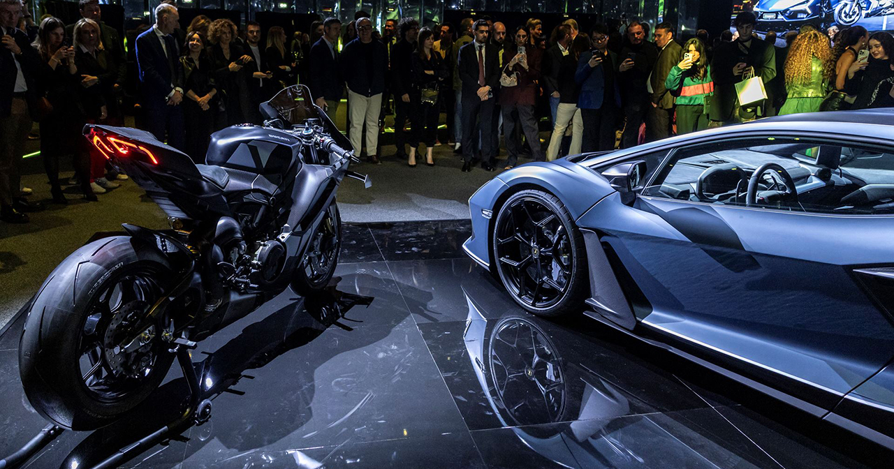 Le projet commun entre Ducati et Lamborghini