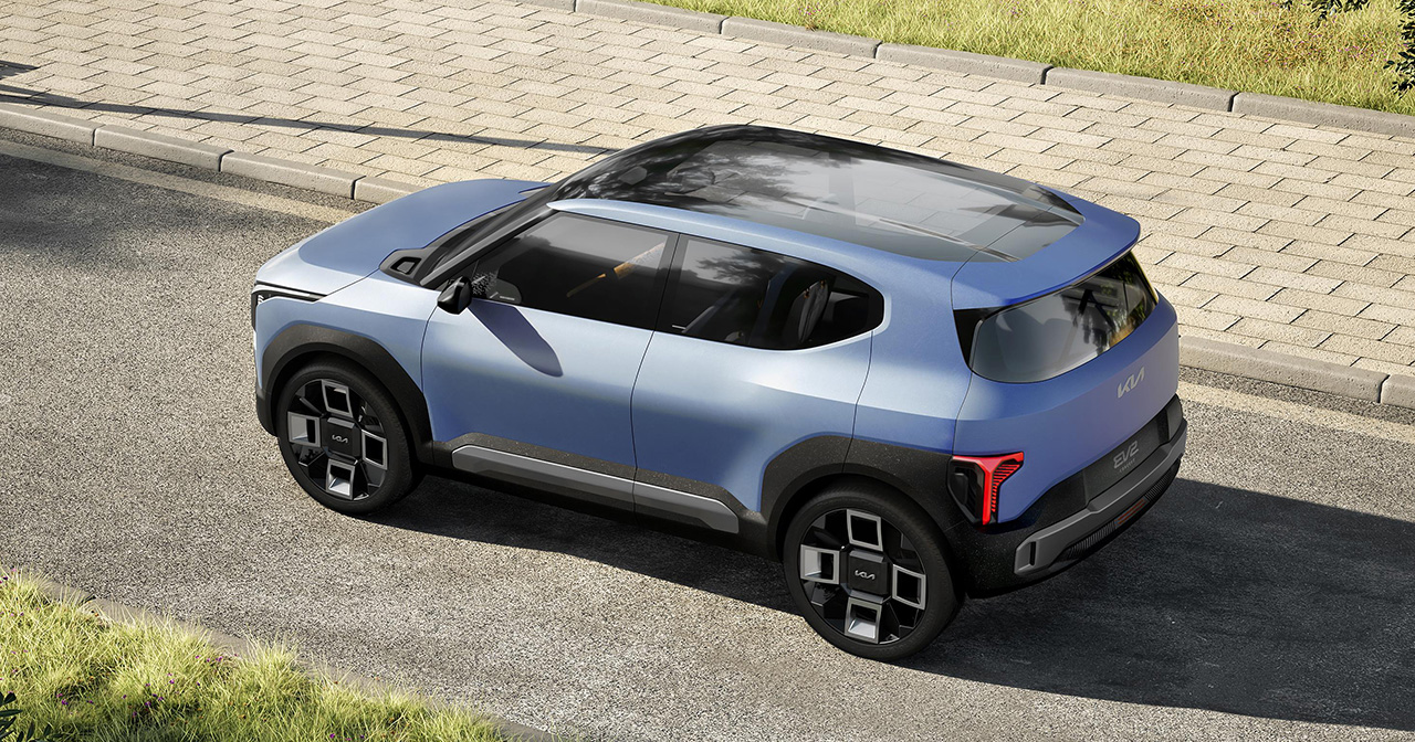 Kia EV2 front end