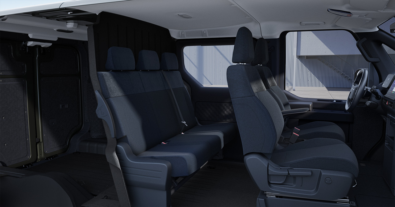Le design extérieur de la Kia PV5