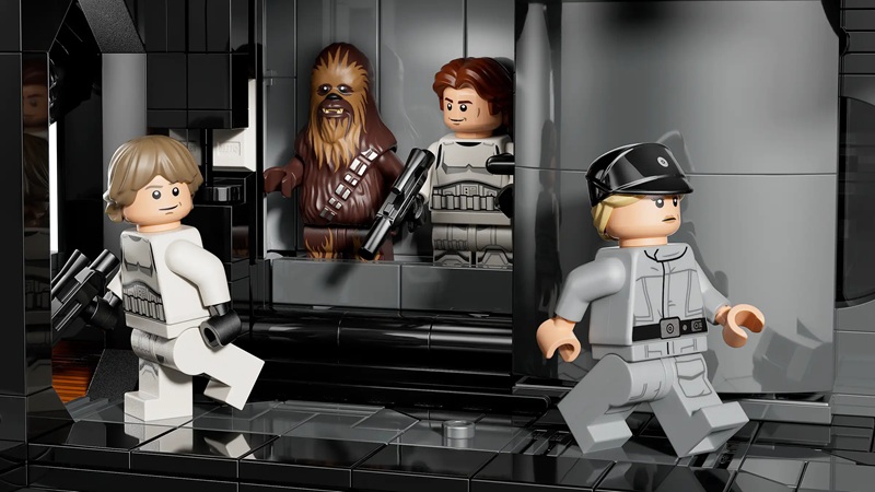 Модель Зірки смерті з LEGO