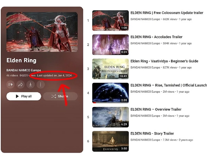 Bandai Namco has indirectly confirmed the imminent premiere of the Shadow of the Erdtree expansion trailer for Elden Ring-2