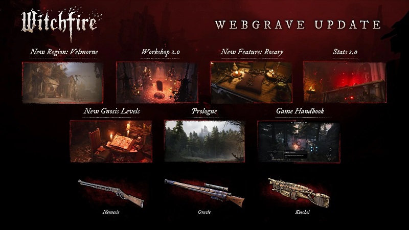Изображение нового оружия в Witchfire