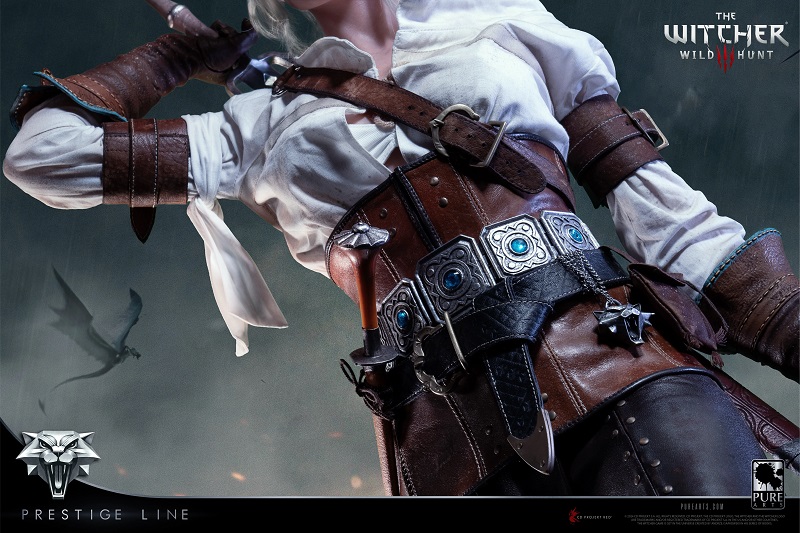 Ciri with accessories