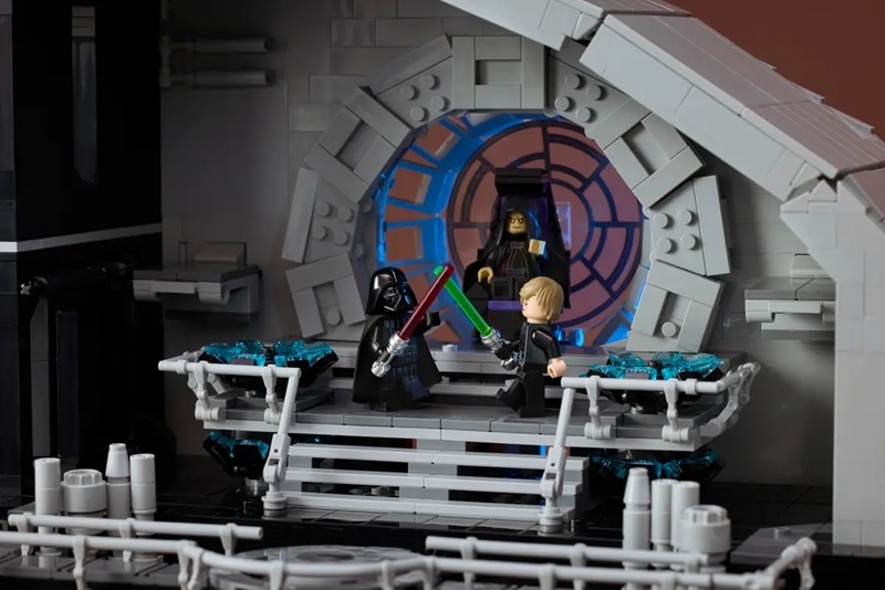 Деталі конструкції Зірки смерті LEGO