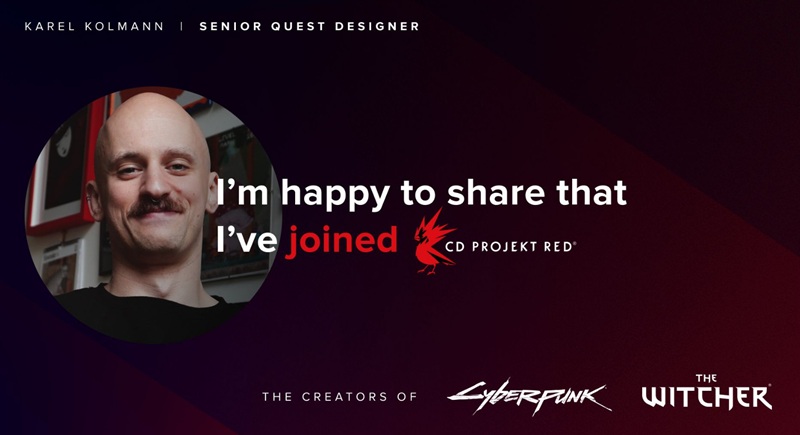 Karel Kolmann – senior quest designer on The Witcher 4 at CD Projekt RED