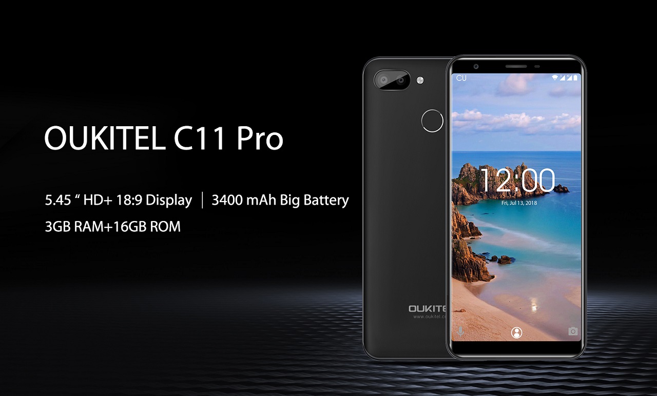 OUKITEL готовит к выходу смартфон C11 Pro: двойная камера, чип MediaTek и З ГБ ОЗУ C11 pro.jpg