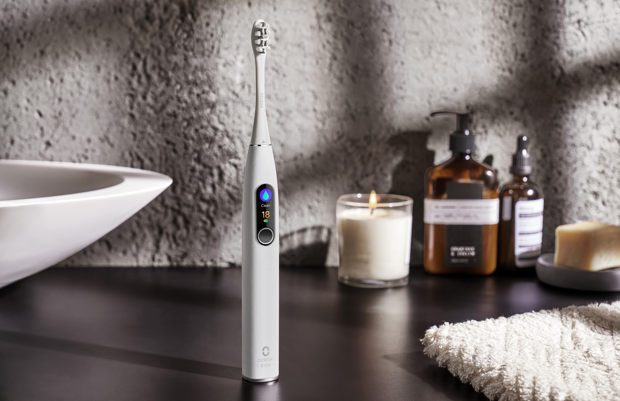 Oclean X Pro Elite: тихая «умная» щётка с Qi-зарядкой по суперцене в официальном магазине бренда