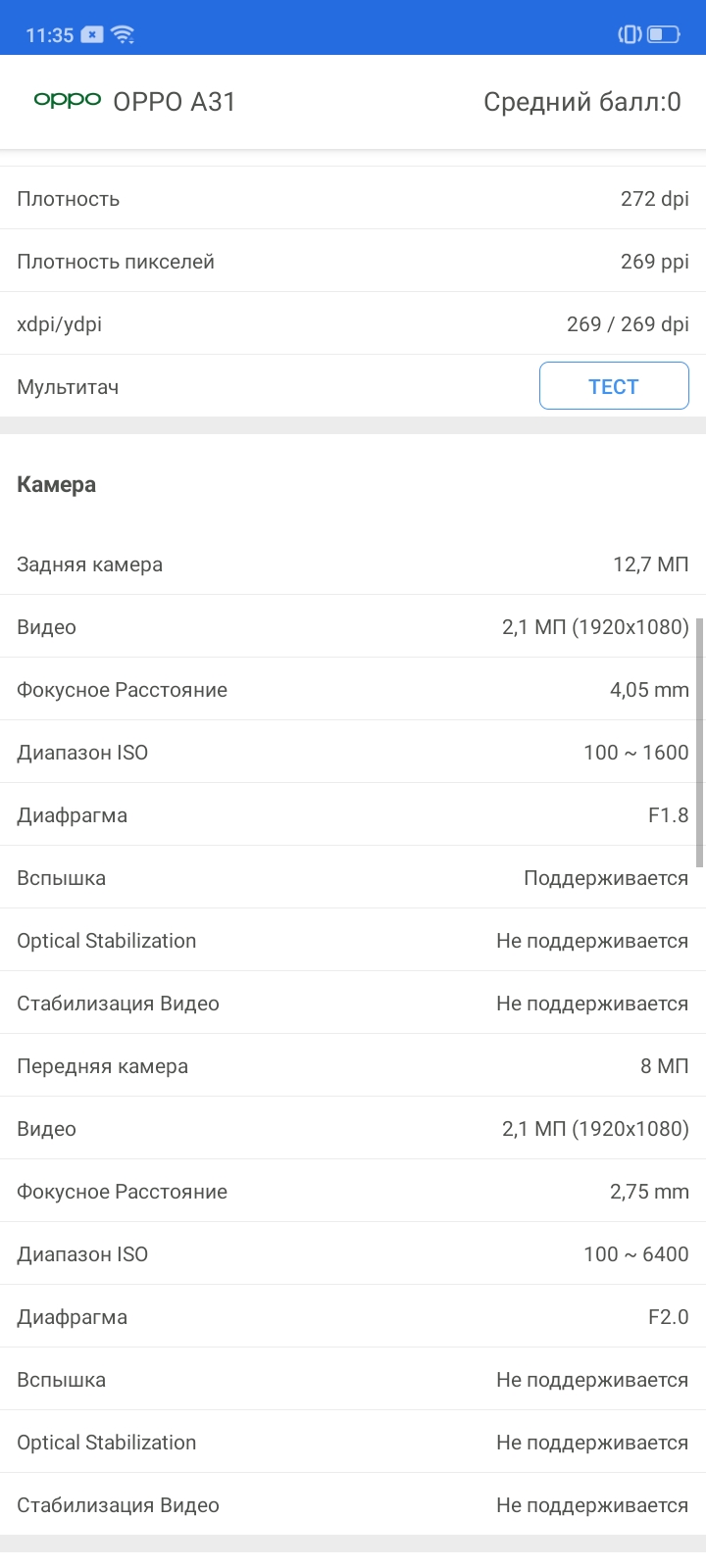 Обзор OPPO A31: бюджетный Android-смартфон с современным дизайном и тройной камерой-49