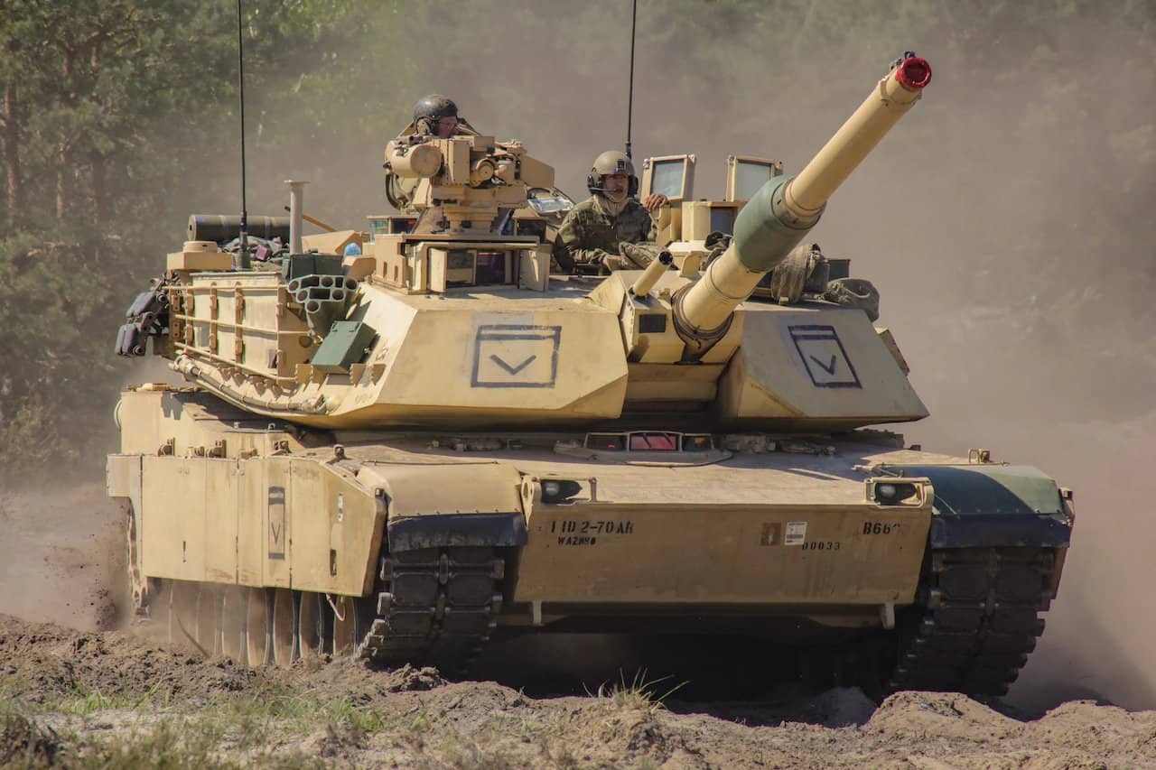 Abrams 1A2 - Ілюстрація: армія США