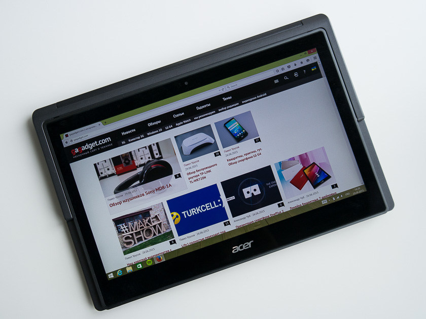 Пять в одном. Обзор ультрабука Acer Aspire R13-4