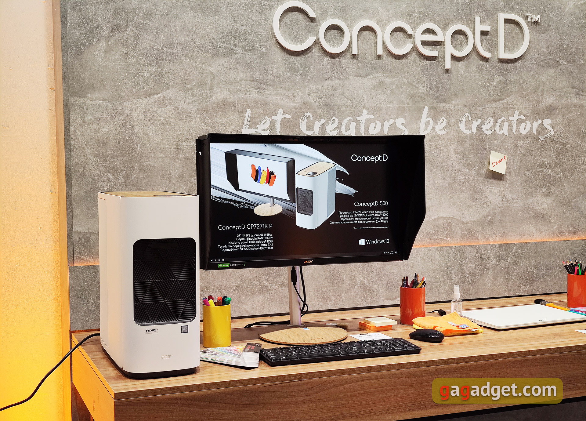 Лінійка "творчих" пристроїв Acer ConceptD в Україні