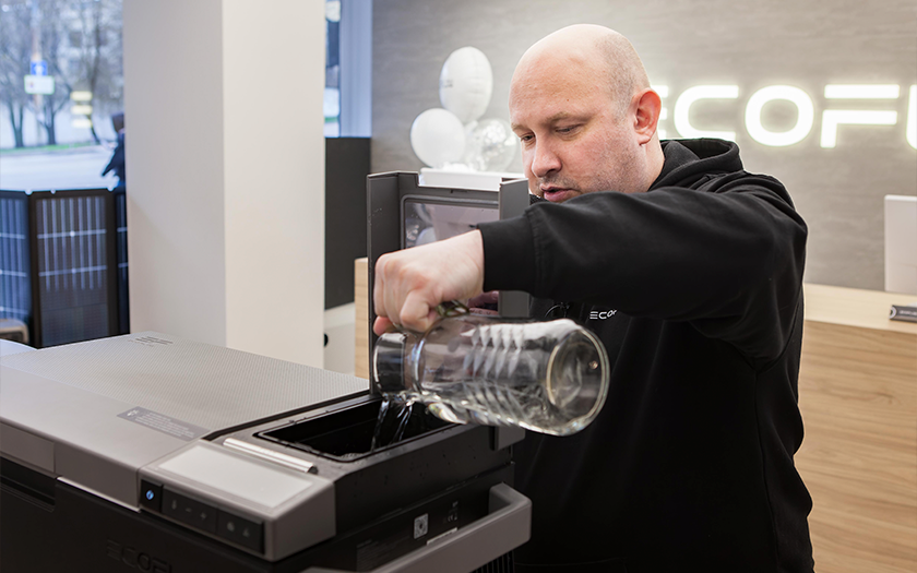 Le premier au monde : Le 5 avril, le magasin officiel EcoFlow a été présenté à Kiev.-4