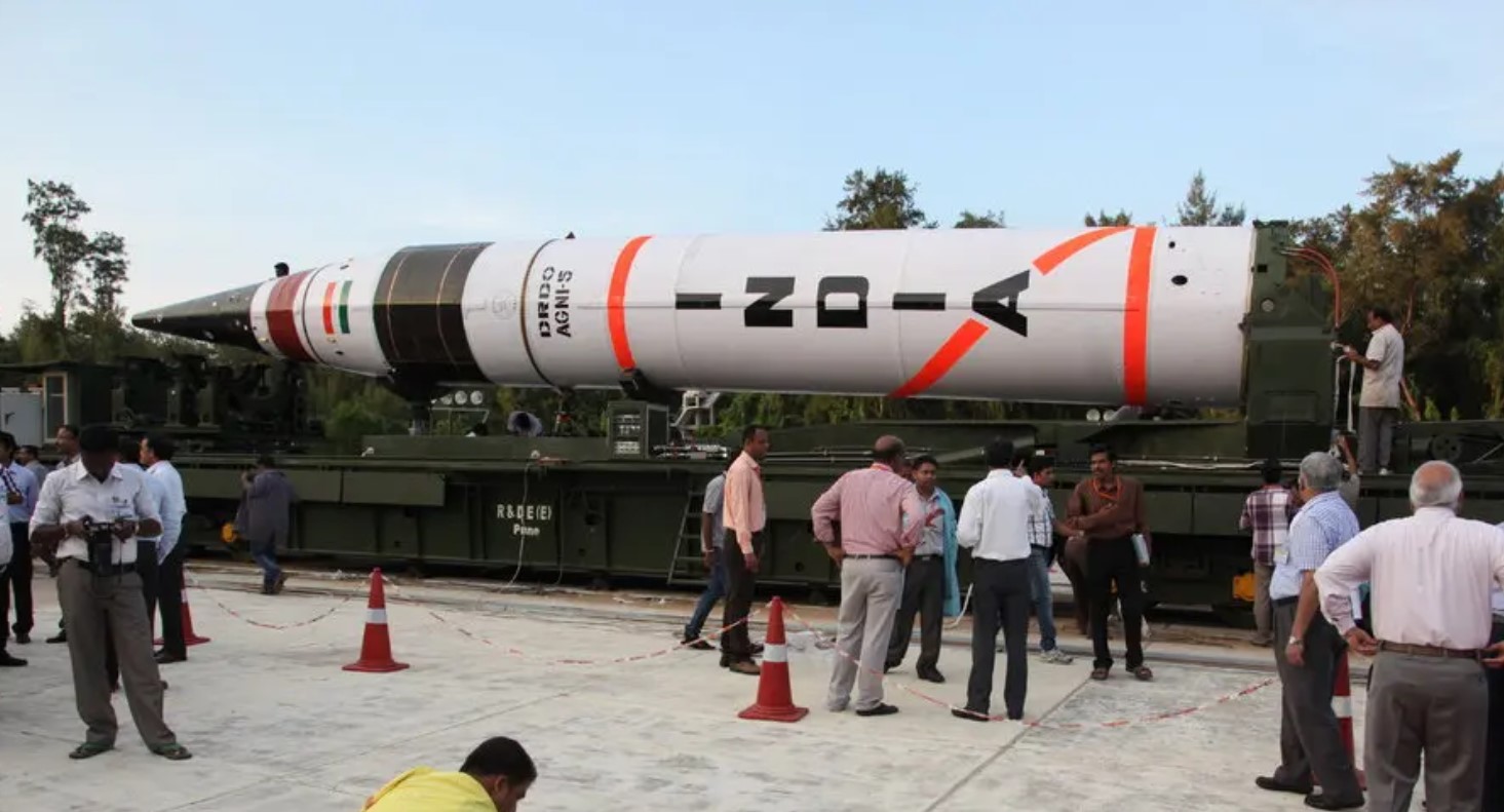 Індійська балістична ракета Agni-V (Agni-5)