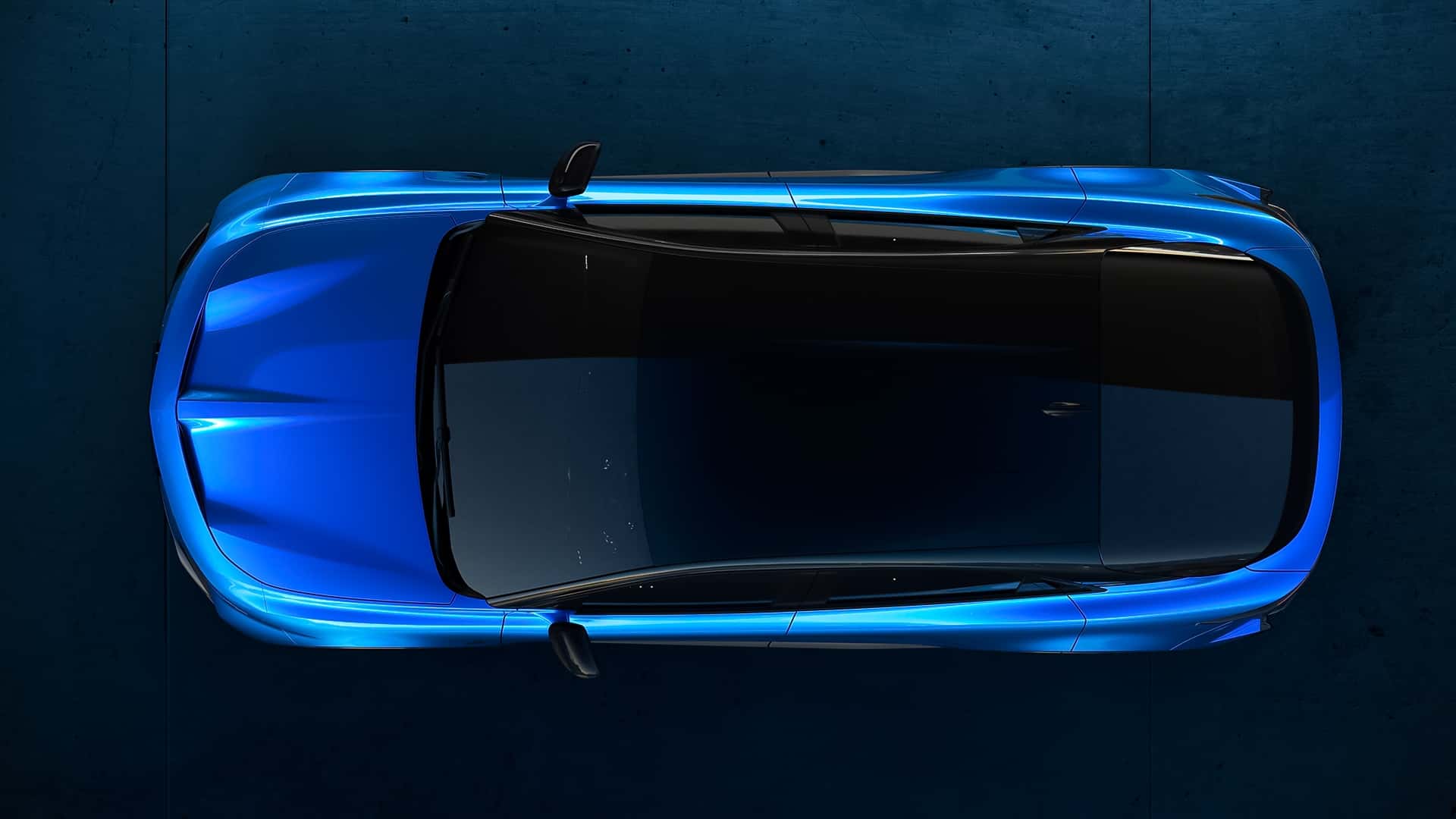 Alpine A390 з бокового ракурсу