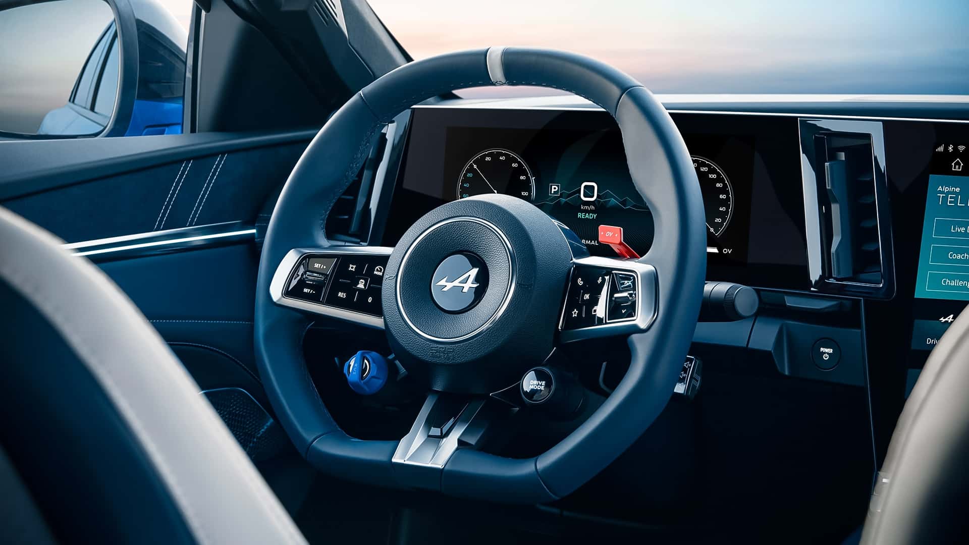 Alpine A390 на дорозі