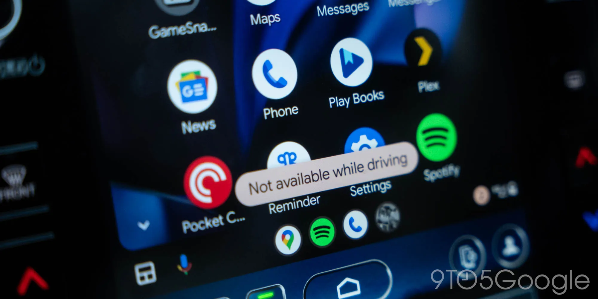 Jeux Android Auto sur l'écran de la voiture 2