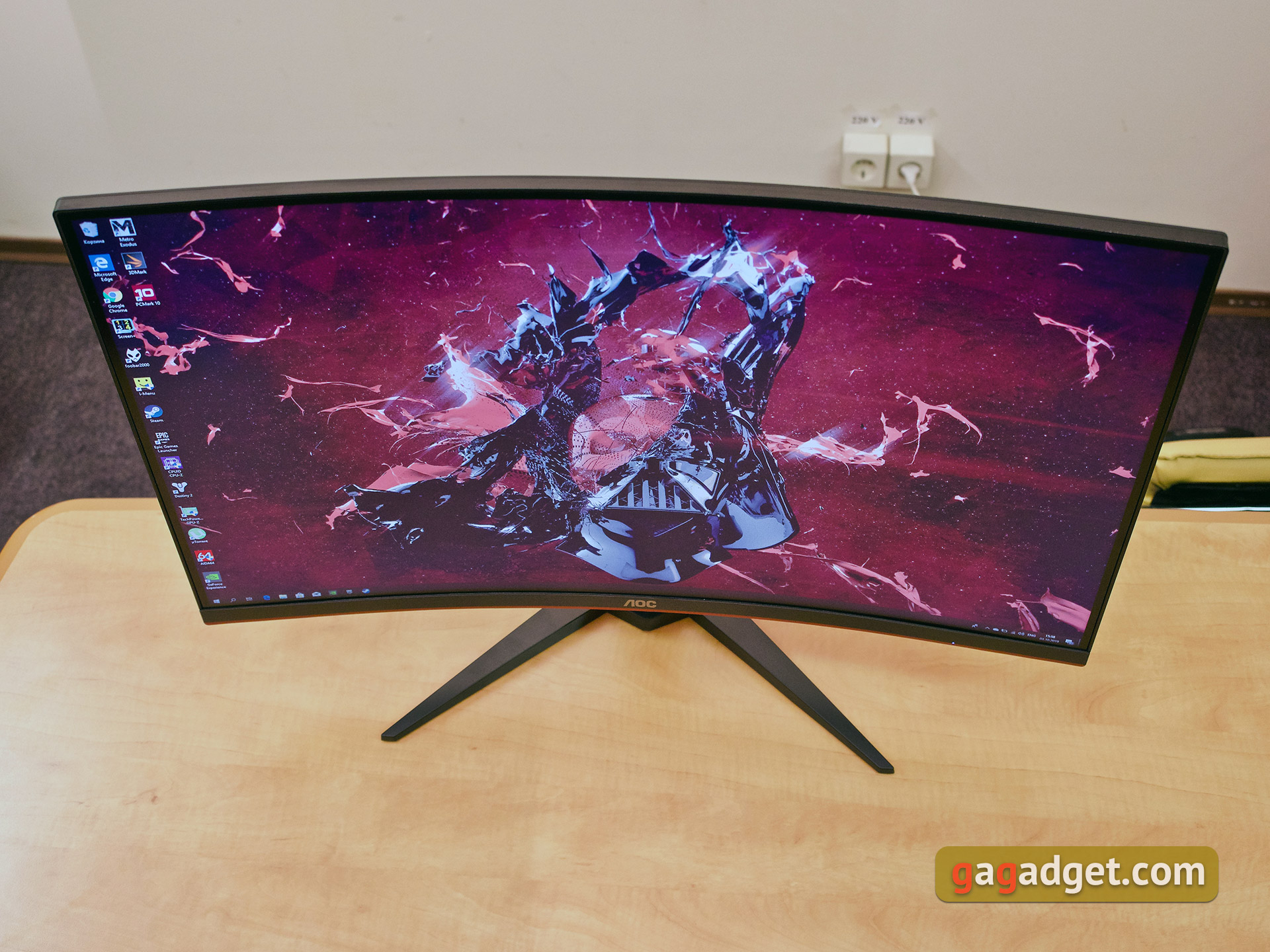 Обзор AOC CQ32G1: 32-дюймовый изогнутый геймерский монитор с частотой 144 Гц-52