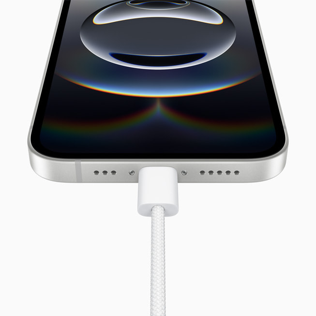 USB-C для iPhone 16e. Ілюстрація: Apple
