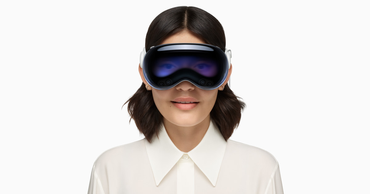 Apple Vision Pro. Иллюстрация: Apple