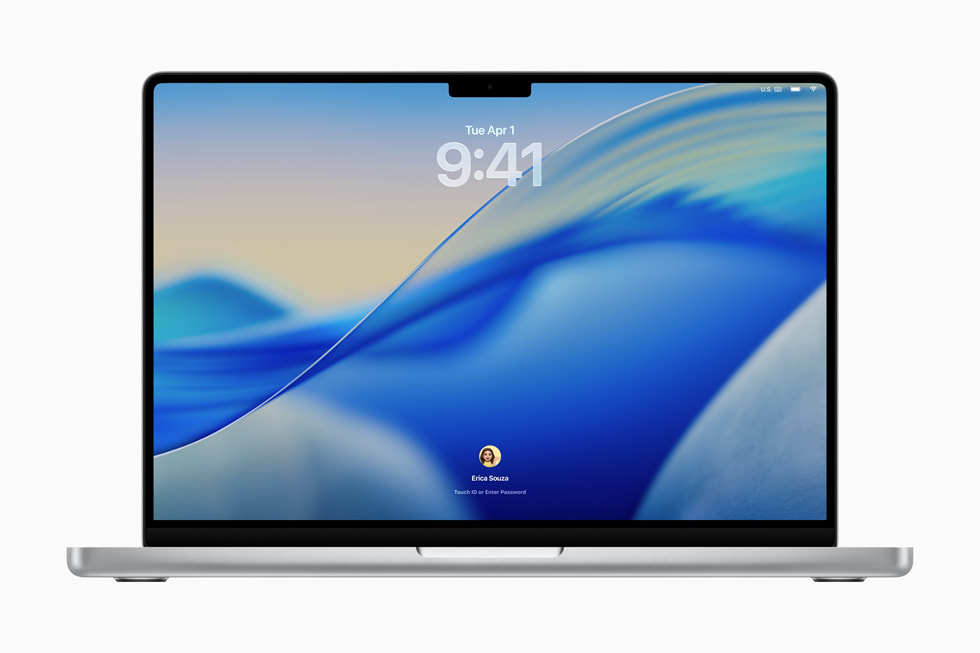 macOS Tahoe 26 - Lock screen
