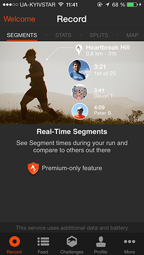 Приложение Дня для iOS: Strava Run-6