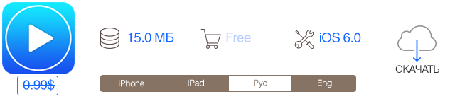 Скидки в App Store: Tiny Thief, Avernum: Escape From the Pit, Wallpapers for iOS 7, Movie Player.-9