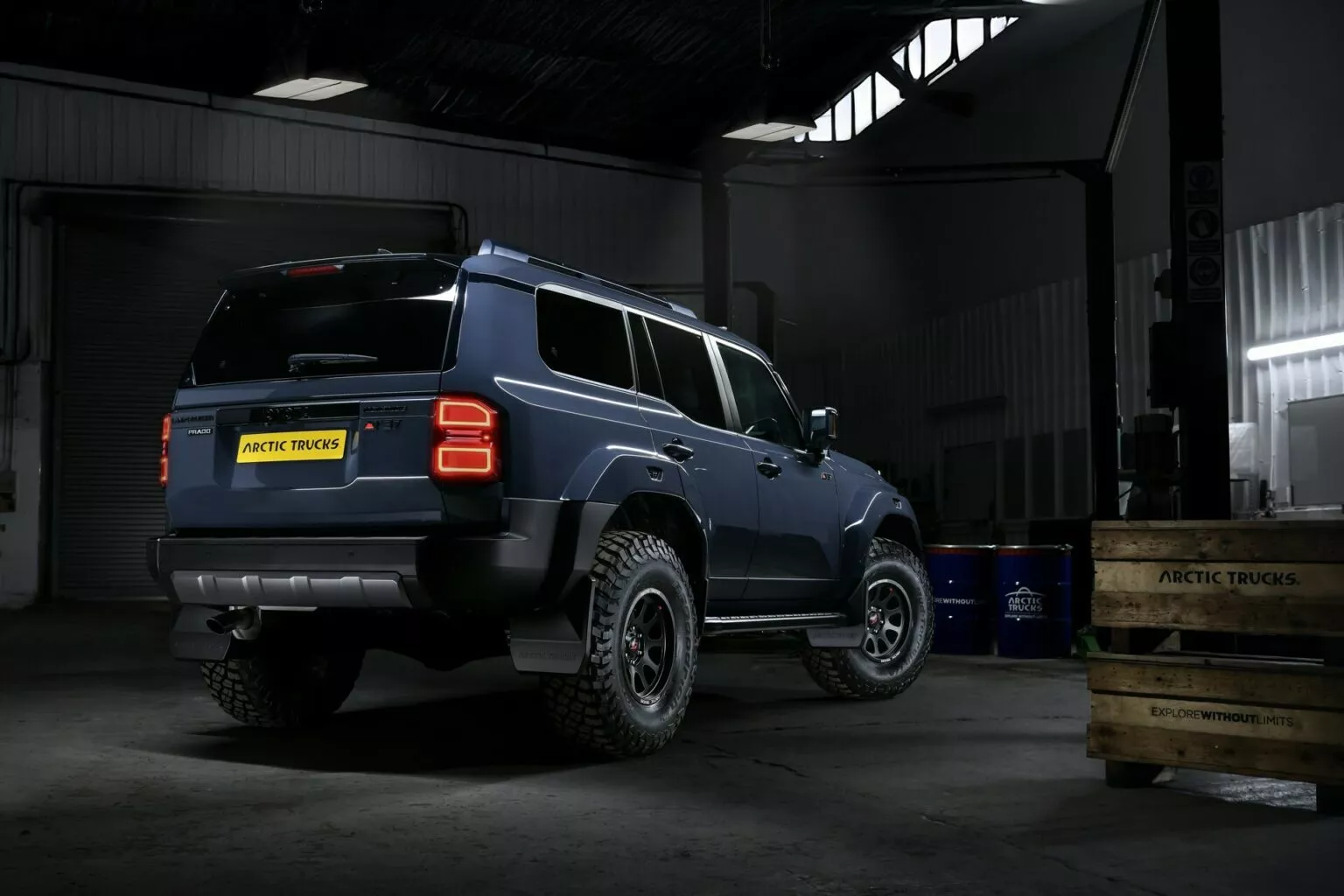 Toyota Land Cruiser 250 AT37 in action.