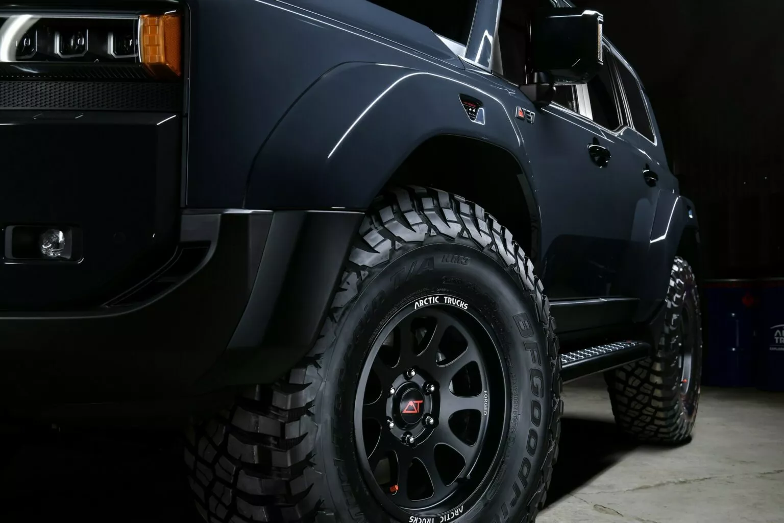 Toyota Land Cruiser 250 AT37 with a wide body.