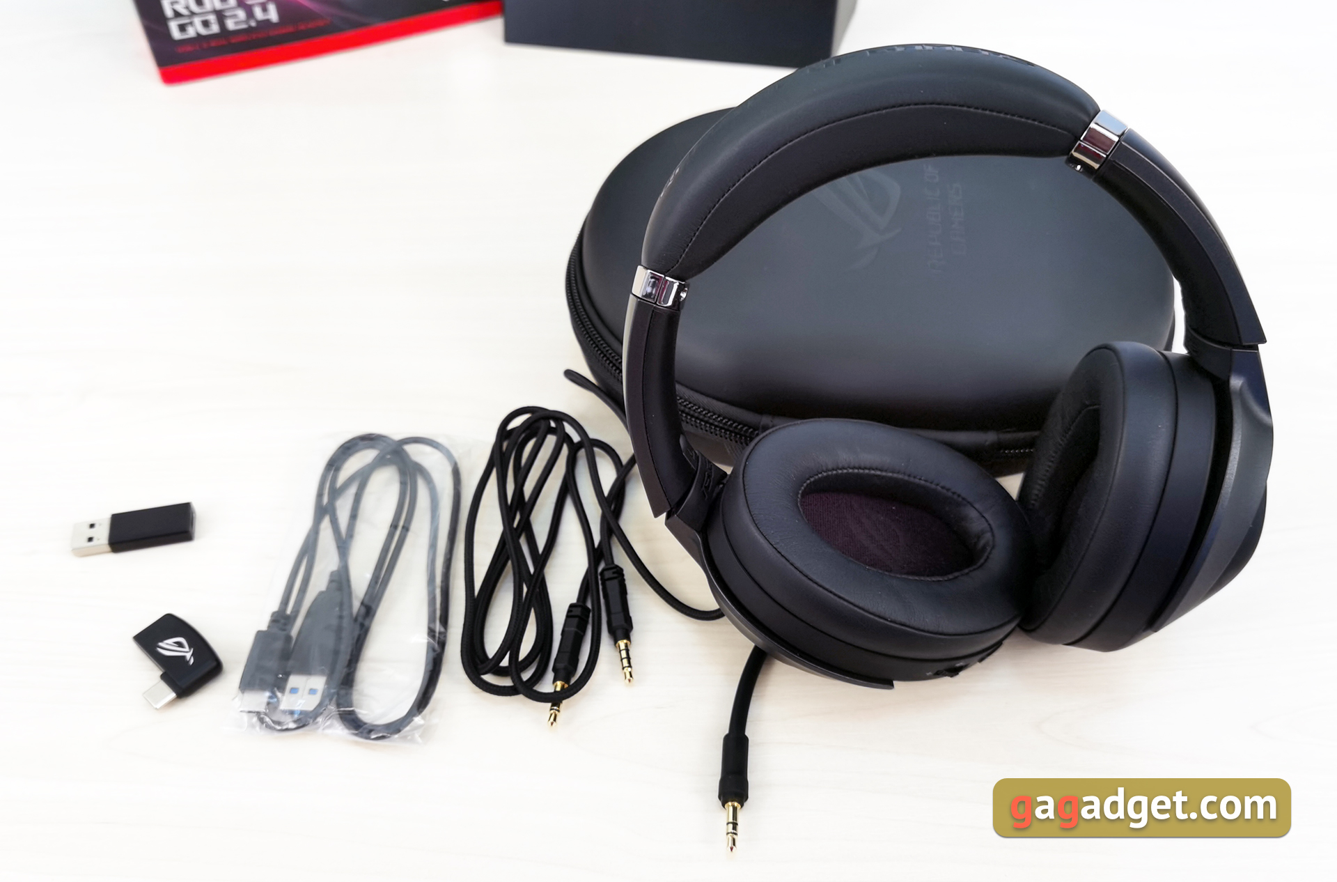 Обзор ASUS ROG Strix GO 2.4: беспроводная игровая гарнитура для любых платформ с AI-шумоподавлением-7