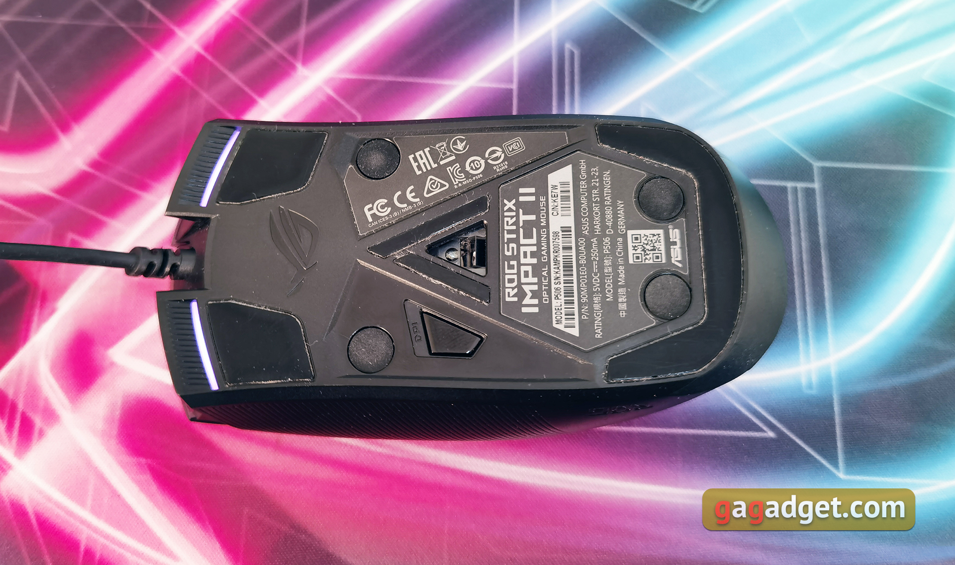 Обзор ASUS ROG Strix Impact II: лёгкая игровая мышь с возможностью замены переключателей-16