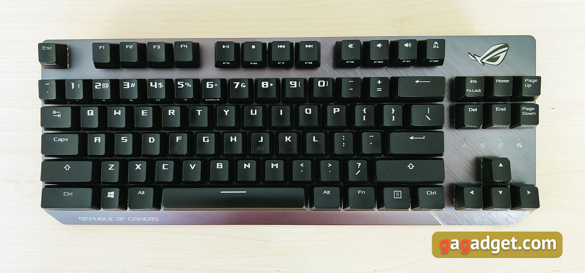 Обзор ASUS ROG Strix Scope NX TKL Deluxe: компактная геймерская клавиатура с механическими переключателями ASUS-8