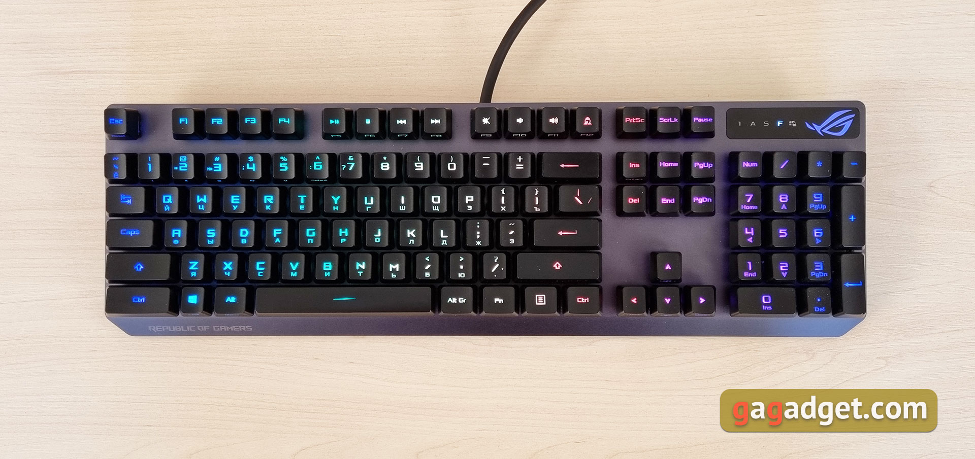 Обзор ASUS ROG Strix Scope RX: оптико-механическая геймерская клавиатура с влагозащитой-24