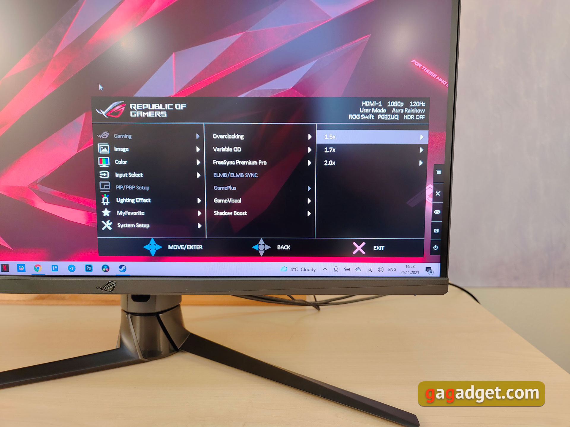 Обзор ASUS ROG Swift PG32UQ: игровой 4K-монитор на квантовых точках-42