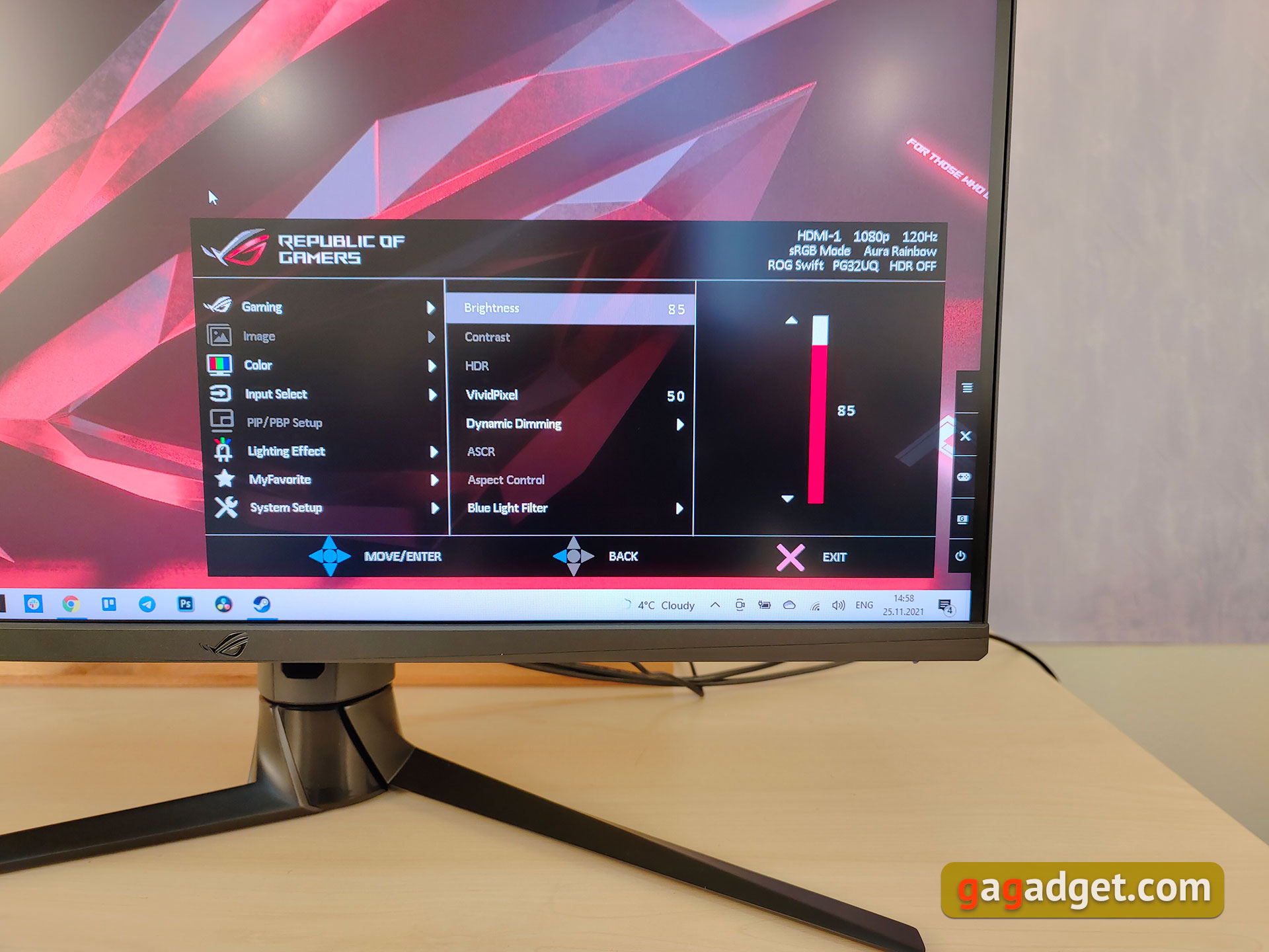 Обзор ASUS ROG Swift PG32UQ: игровой 4K-монитор на квантовых точках-46