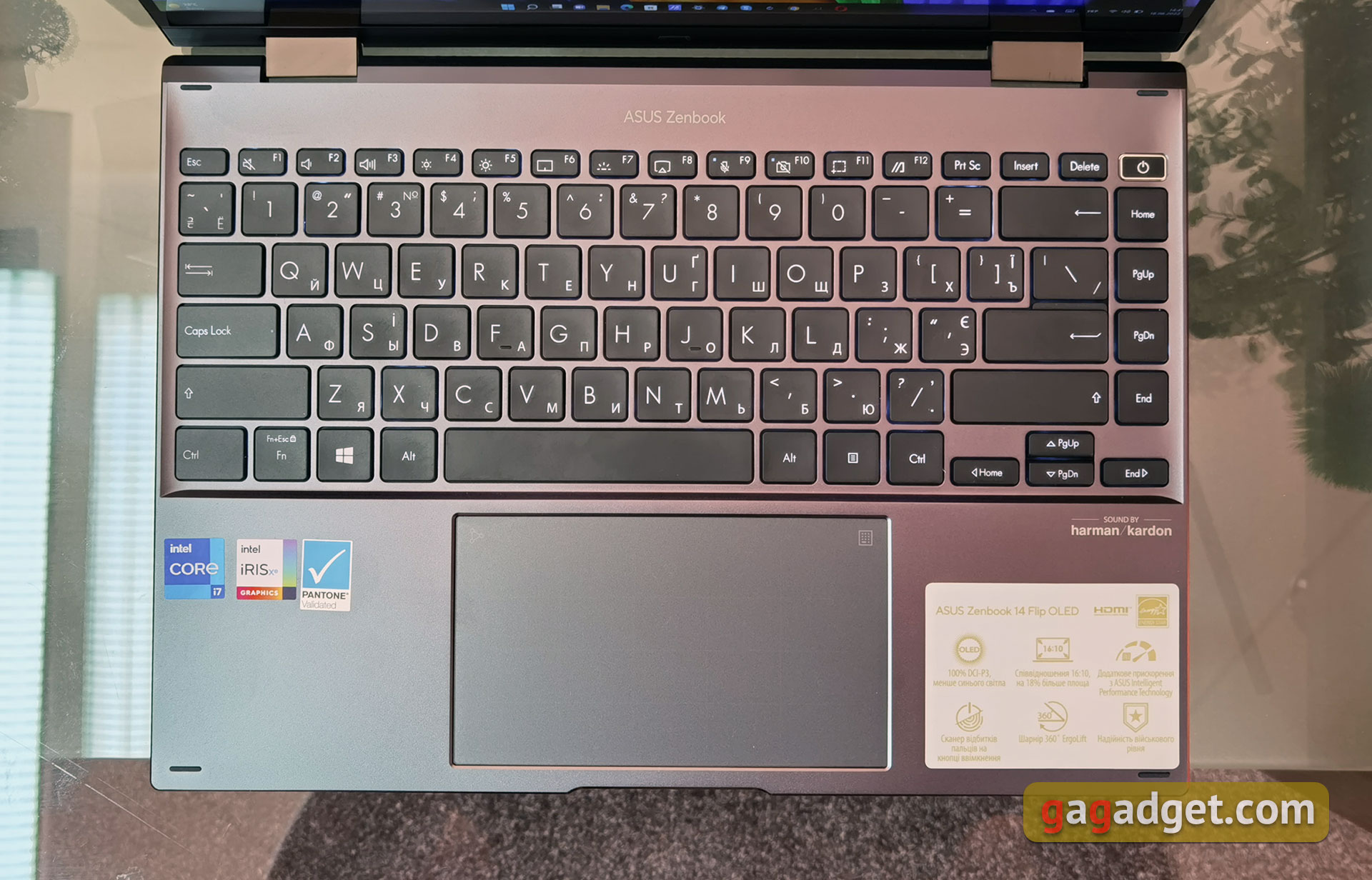 Огляд ASUS Zenbook 14 Flip OLED (UP5401E): потужний ультрабук-трансформер з OLED-екраном-24