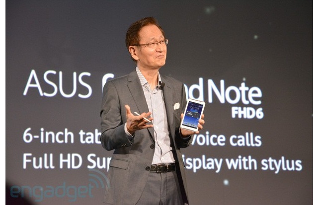 Планшет-смартфон ASUS FonePad Note с 6-дюймовым FullHD дисплеем Super IPS+