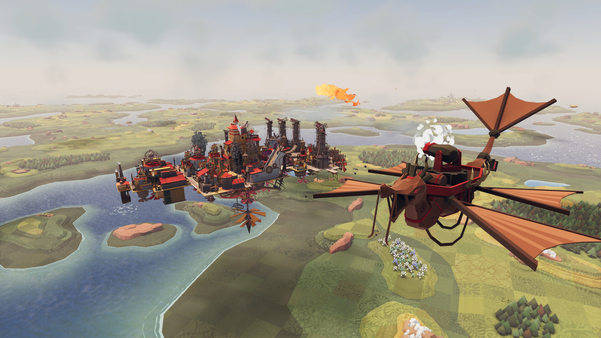 Ville volante dans Airborne Empire