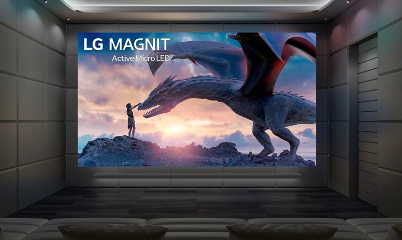 LG Magnit телевізор екран крупним планом