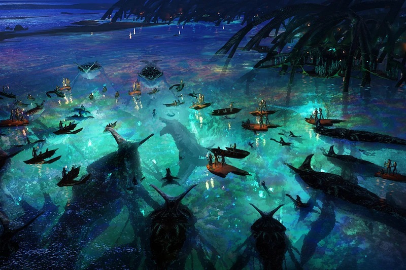 Краса Пандори, клани Na'vi та повітряні судна: Disney представила п'ять яскравих концепт-артів третьої частини Avatar-5