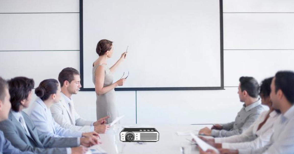 best portable projector for powerpoint presentations 2026