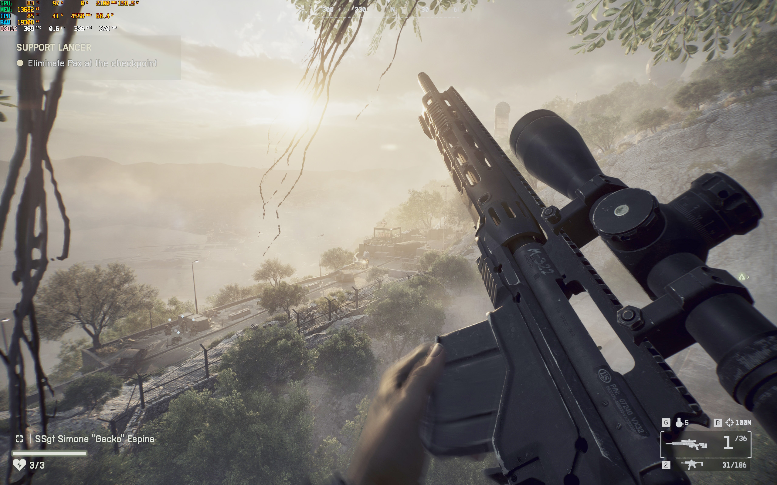 Показатели с настройками DLSS 4 и MFG в Battlefield 6