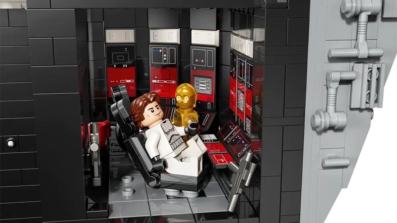 Сцени з фільмів STAR WARS у Зірці смерті LEGO