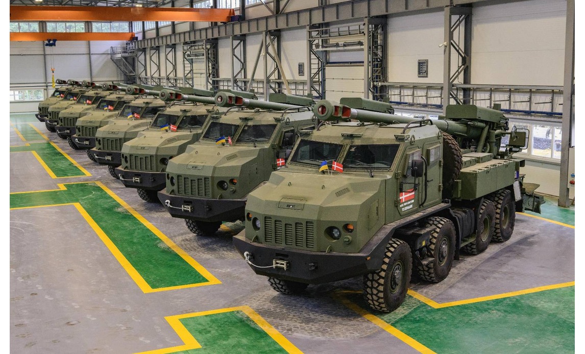 Ukrainian Bohdan air defence systems