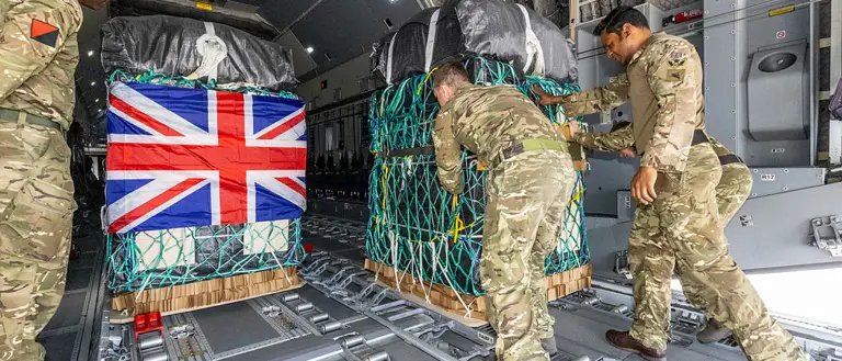 The British Army, which provides military assistance to Ukraine